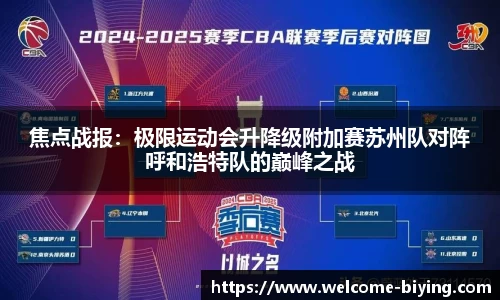 焦点战报：极限运动会升降级附加赛苏州队对阵呼和浩特队的巅峰之战